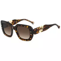 Carolina Herrera HER0186SC9K Moteriški Akiniai nuo Saulės – Acetatinis Geometrinis Rėmelis – 52 mm Lęšiai – UV400
