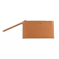 Michael Kors Jet Set Travel Phone Crossbody Bag Saffiano Leather Luggage Brown 35S4GTVW3LLUG