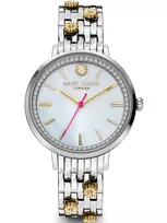 Daisy Dixon moteriškas laikrodis DD158SM 38mm sidabrinis nerūdijančio plieno tinklelis
