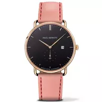 PAUL HEWITT Grand Atlantic vyrų laikrodis PHTGAGB24M 42mm juodas nerūdijančio plieno tinklelis