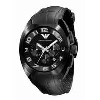 Armani AR5846 Vyriškas Analoginis Kvarcinis Chronografo Laikrodis 46mm Nerūdijantis Plienas Rožinio Aukso Spalva