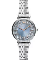ARMANI Moteriškas Laikrodis AR11594 32mm Nerūdijantis Plienas Rožinis Auksas