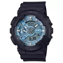 Casio G-Shock GA-110CD-1A2ER 200m Juodas Sportinis Laikrodis