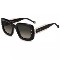 CAROLINA HERRERA Moteriški Akiniai nuo Saulės HER0313S3H2 - Havana Acetato Rėmelis, Rudi Gradientiniai Lęšiai, 49mm