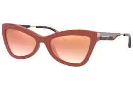 Michael Kors Moteriški Akiniai Nuo Saulės MK2132U39116F Tamsaus Vėžlio Spalvos Acetatas Rudi Gradientiniai Lęšiai 55mm