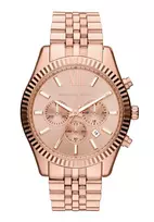 Michael Kors MK8319 Vyrų Kvarcinis Chronografas 45mm Nerūdijančio Plieno Mėlynas Ciferblatas