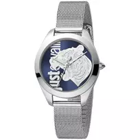JUST CAVALLI Moteriškas Laikrodis JC1L210M0035 32mm Sidabrinis Nerūdijantis Plienas
