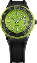 JACQUES LEMANS Unisex Watch 1-1784N Liverpool 50mm Stainless Steel Quartz Chronograph