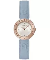FURLA Arco Chain moteriškas kvarcinis laikrodis 30mm sidabrinis nerūdijantis plienas