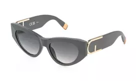 FURLA SFU881-540GFS Moteriški Akiniai nuo Saulės Havana Tortoise Gradient Grey 54mm