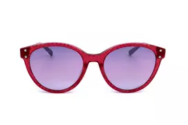 MISSONI Moteriški Akiniai nuo Saulės MIS0026S2R0 - Acetatinis Rėmelis, Polikarbonatiniai Lęšiai, UV400 Apsauga, 53 mm Lęšio Plotis