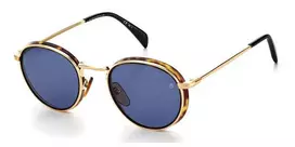 DAVID BECKHAM DB1033S2IKE9K Vyriški Akiniai nuo Saulės Havana Acetatas Žali Poliamidiniai 49mm