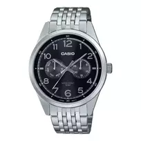 CASIO MTPE340D1AVDF Vyriškas analoginis kvarcinis laikrodis 42 mm nerūdijantis plienas