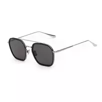 BELSTAFF MERRICKIIGRIS Vyriški kvadratiniai acetatiniai akiniai nuo saulės 54/23/143 mm Pilki