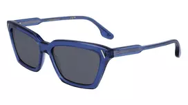 Victoria Beckham VB661S5716414 Moteriški Akiniai nuo Saulės - Havana Acetato Rėmelis, Rudas Gradientinis Lęšis, 57mm