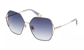 FURLA SFU601-580492 Moteriški akiniai nuo saulės Havana Ruda Acetatas 58mm