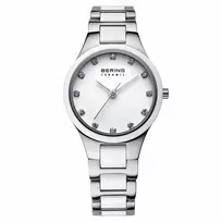 BERING Women's Watch 32327-701 (27mm) - Silver Stainless Steel Milanese Mesh