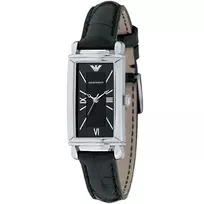 ARMANI AR0278 Moteriškas Kvarcinis Laikrodis 20mm Nerūdijančio Plieno Sidabrinis Baltas