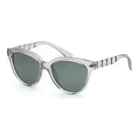 ARMANI EXCHANGE Moteriški Akiniai nuo Saulės AX4148SU83607 Skaidriai Pilkas Kvadratinis Rėmas Pilki Lęšiai 56 mm