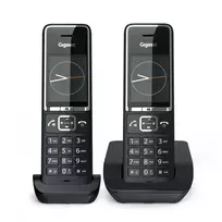 Gigaset Comfort 550 Duo Black Chrome DECT belaidis telefonas (2 rageliai)