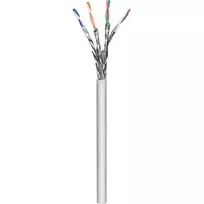 Intellinet Cat6a S/FTP montavimo kabelis 100m ritė LSZH AWG23 pilka