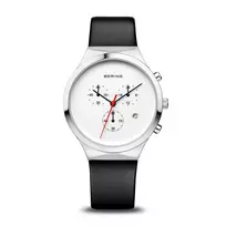 BERING Women's Classic Quartz Watch 14736-404 36mm Silver Stainless Steel Blue Dial