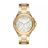Michael Kors Women's Pyper Watch MK7270 43mm Silver Stainless Steel