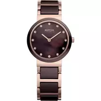 BERING Women's Classic Quartz Watch 10729-765 29mm Rose Gold Stainless Steel