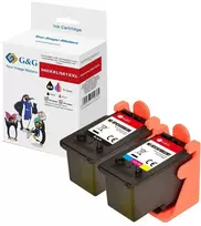 G&G XXL Suderinamas Rašalo Kasečių Rinkinys, skirtas Canon PG-560XL/CL-561XL (20635)