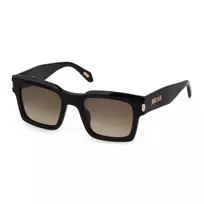 JUSTCAVALLI Saulės akiniai SJC026-520700 Vyriški stačiakampiai pilno rėmo plastikiniai UV400 52/22/145 mm