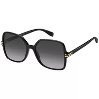 Marc Jacobs moteriški akiniai nuo saulės MJ-1105-S-807 juodi pilkai gradientiniai 57mm