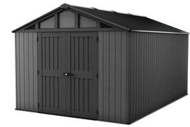 Sodo namelis Keter Stronghold, 350 cm x 305 cm x 251 cm, pilka sp.