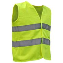 Lahti Pro Signalinė liemenė MODELIS 5057143, 100% poliesteris, 120 g/m², dvi atspindinčios juostos, Velcro, EN 1150, CE, M