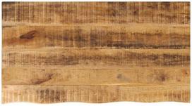 Stalviršis, 110x60x2,5cm, mango masyvas, su gyvu kraštu