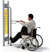 Lauko treniruoklis dviratis neįgaliesiems Bicycle Disabled E25