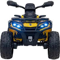 Keturratis Can-Am Outlander su nuotolinio valdymo pultu, geltonas