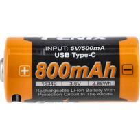 Fenix USB ARB-L16U akumuliatorius (16340 800mAh 3.6V)