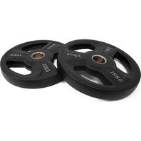 Pivot Fitness olimpinių guminių svorio diskų rinkinys 15 kg