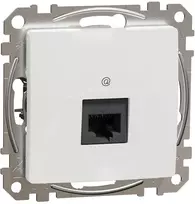 Kompiuterinis lizdas 1xRJ45 Schneider Sedna SDD111451 (baltas)