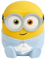 Paladone „Minions“ „SquishyGlo“ silikoninė šviečianti lempa (įkraunama) Bobas | 15 cm