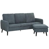 Kampinė sofa 196 x 140 x 88 cm