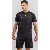 Venum Streamline Dry-Tech marškinėliai, juoda/auksinė
