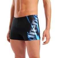 Vyriškos maudymosi šortai Placement Black-Black Multi 100 - 550