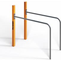 Lauko treniruoklis Street Workout, rankų atramos prie stulpo SW03A