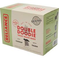 Reliance tualeto maišelis „Double Doodie“ su Bio-Gel
