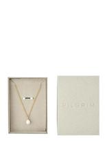 Pilgrim - Evena Gift Set, Necklace & Earstuds, Gold-Plated - Perlų vėriniai - Aukso