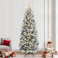 Dirbtinė Kalėdų eglutė su 300 LED s stovu Balta 240 cm