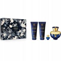 Versace Zestaw Pour Femme Dylan Blue woda perfumowana 100ml + woda perfumowana 5ml + zel pod prysznic 100ml + balsam do ciala 100ml | 8011003900497 | 8011003900497