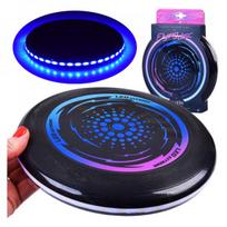 Skraidantis šviečiantis LED NSO DISC 23cm, skirtas smagiam mėtymui ZA4957