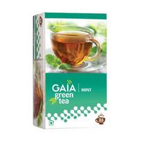 Žalioji arbata su mėtomis (25 pak., 2 g), Žaliosios arbatos mėtų, Gaia